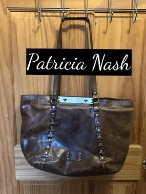 Patricia Nash Leather Benvenuto Tote